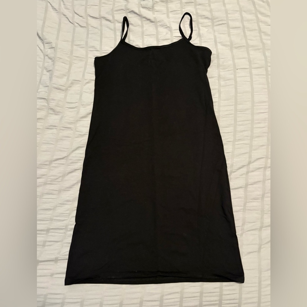 Fashion Nova Black Strappy Dress